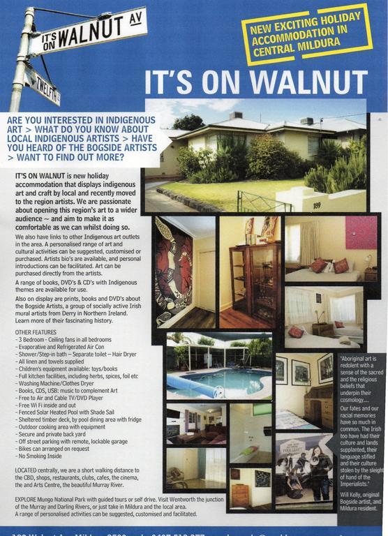 It'S On Walnut Villa Mildura Phòng bức ảnh